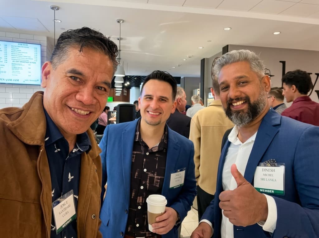 David Vaka with corporate executives and international members at KEYS Economic Summit