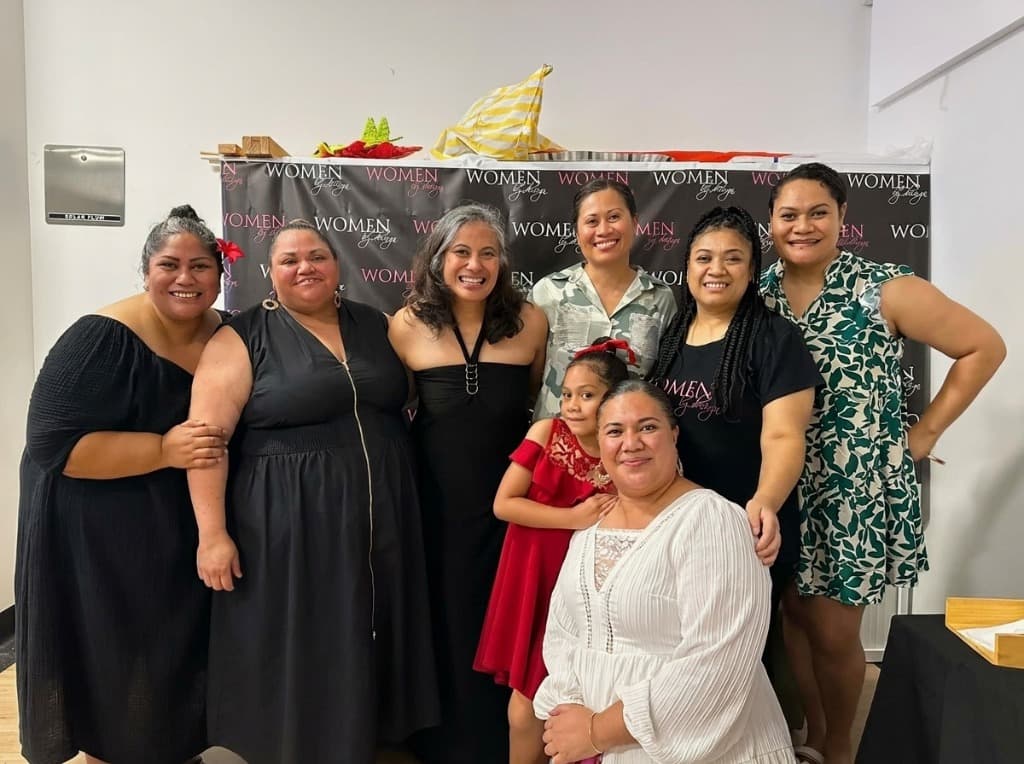 Tina Vaka and Women By Design leaders in community gathering